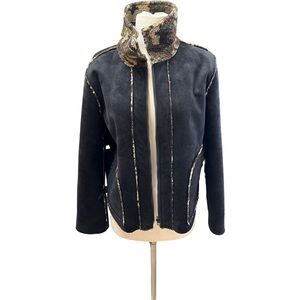 Anthropologie Velvet by Graham & Spencer Reversible Coat